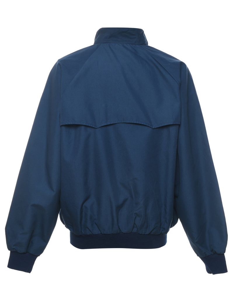 Navy Zip-Front Jacket  - XL