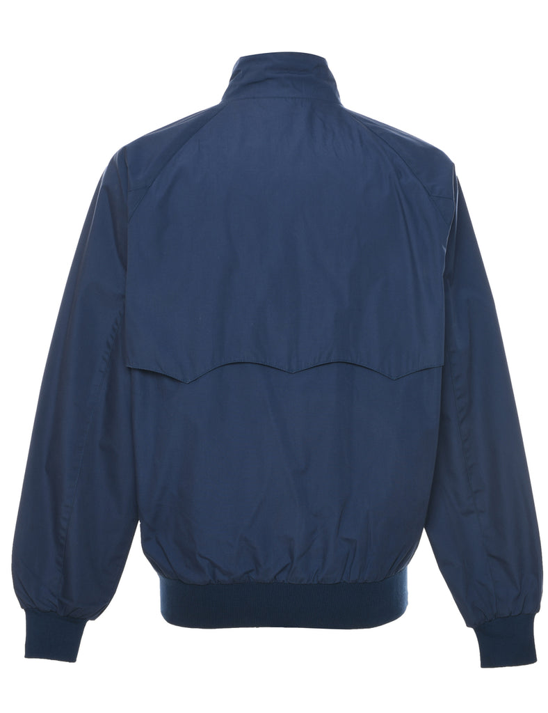 Navy Zip Front Jacket - M