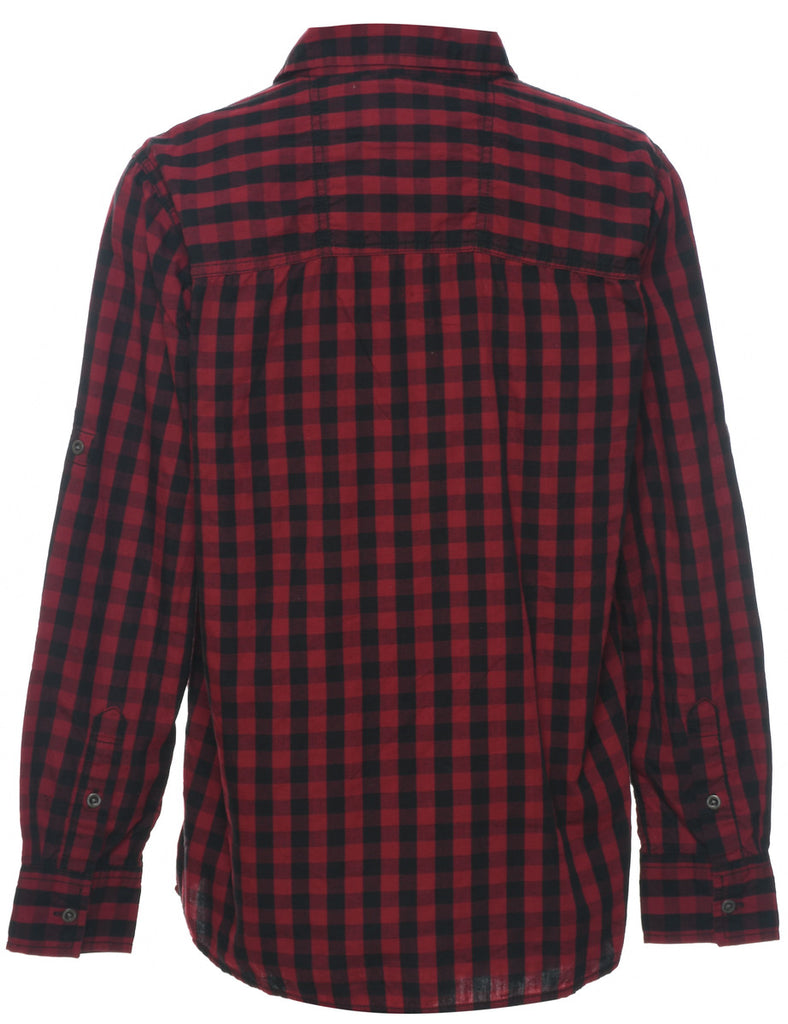No Boundaries Checked Shirt - S