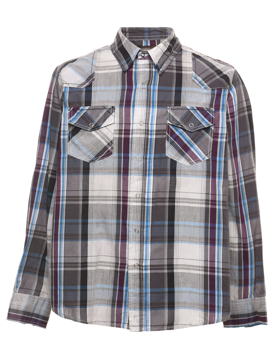 No Boundaries Western Shirt L