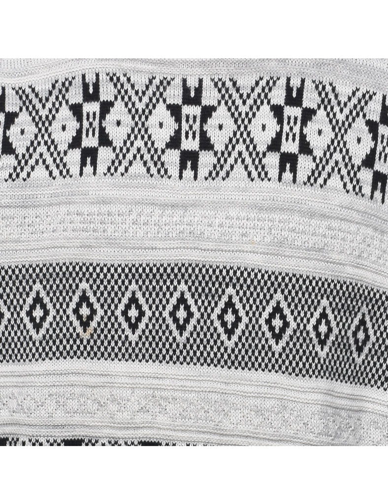 Nordic Patterned Jumper - XL