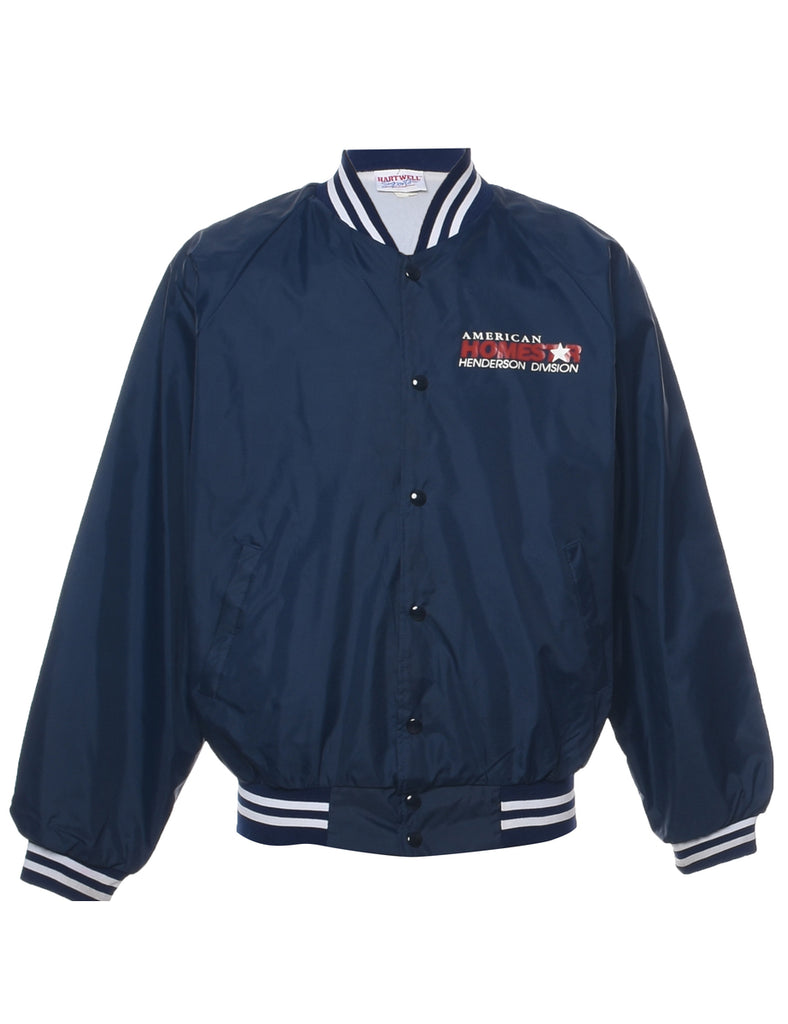 Nylon Bomber Jacket - L