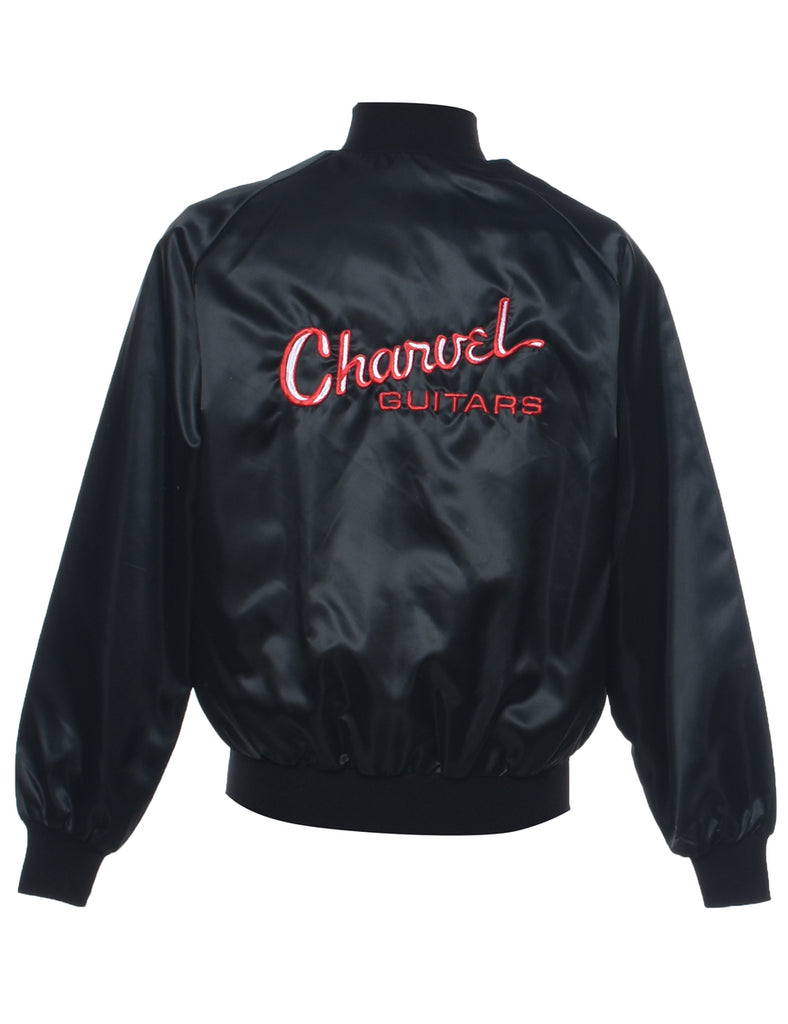 Nylon Bomber Jacket - M