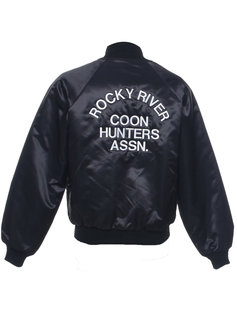 Nylon Bomber Jacket - L