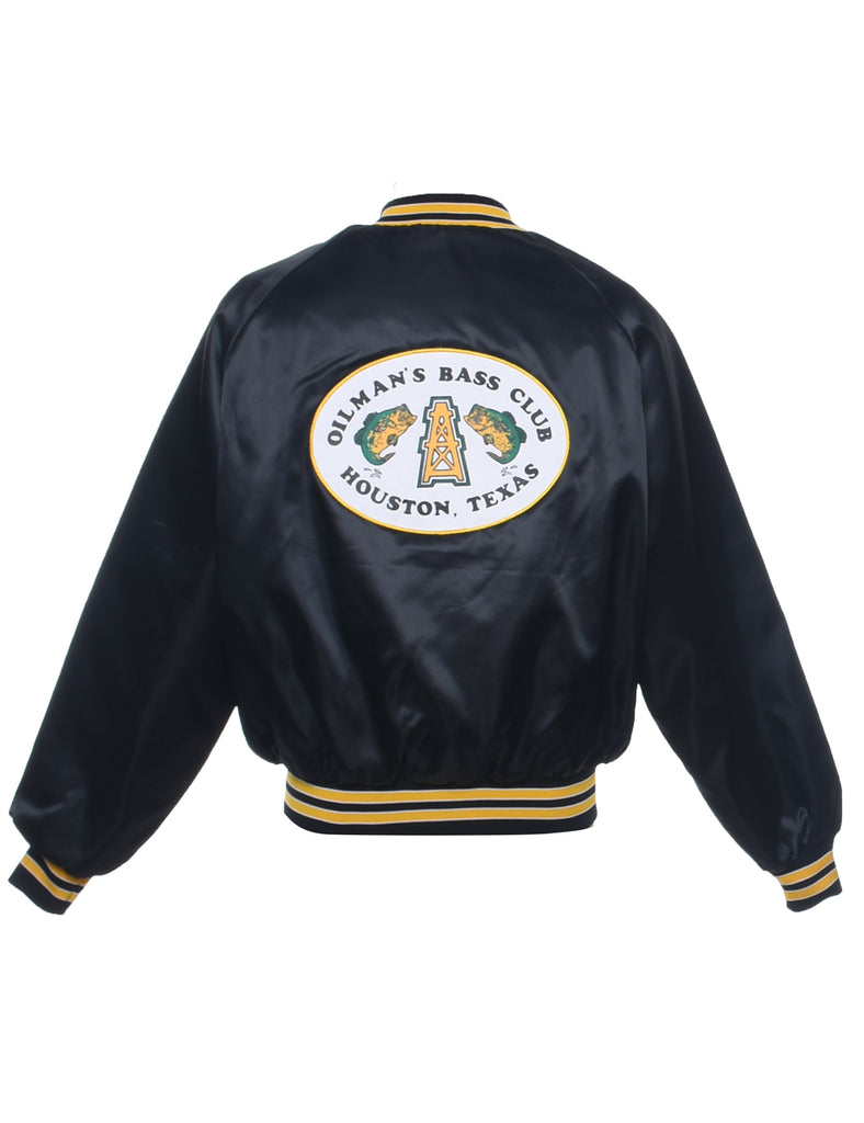 Nylon Bomber Jacket - L