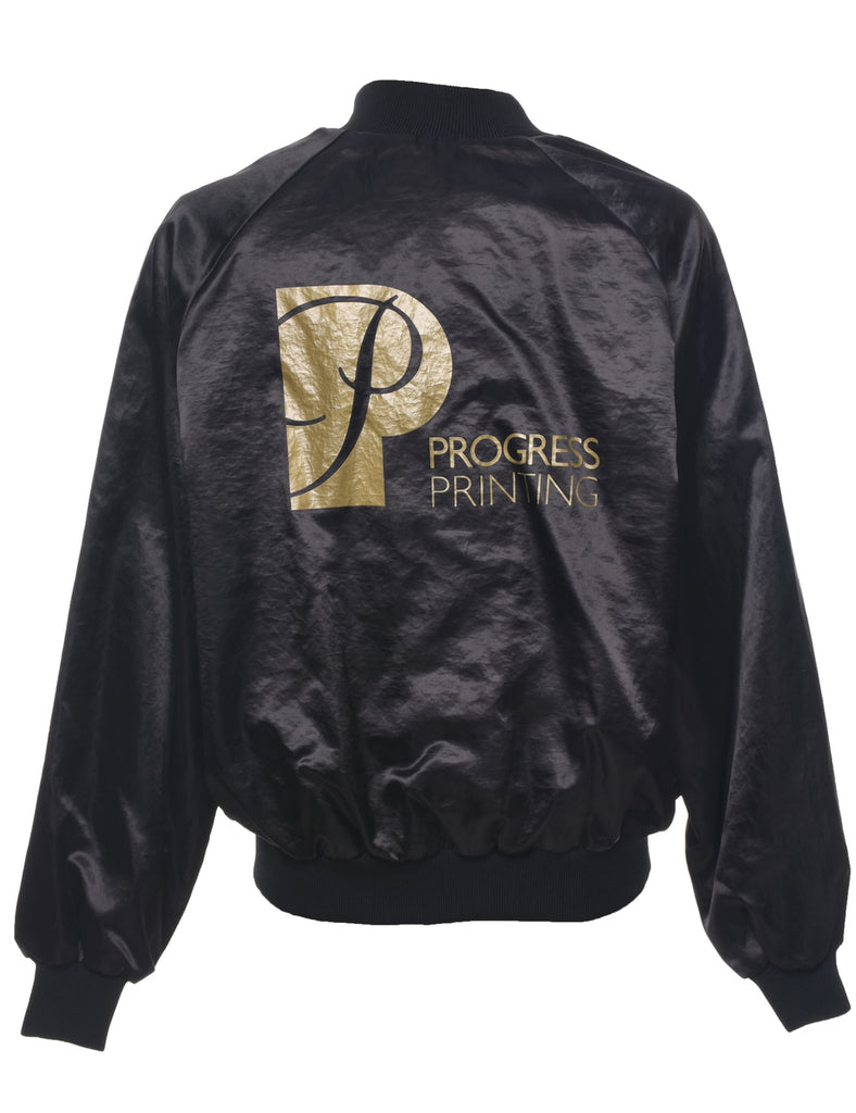 Nylon Bomber Jacket - XL