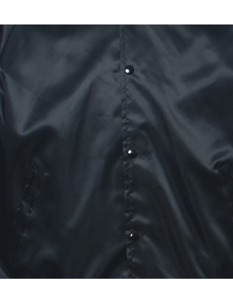 Nylon Bomber Jacket - M