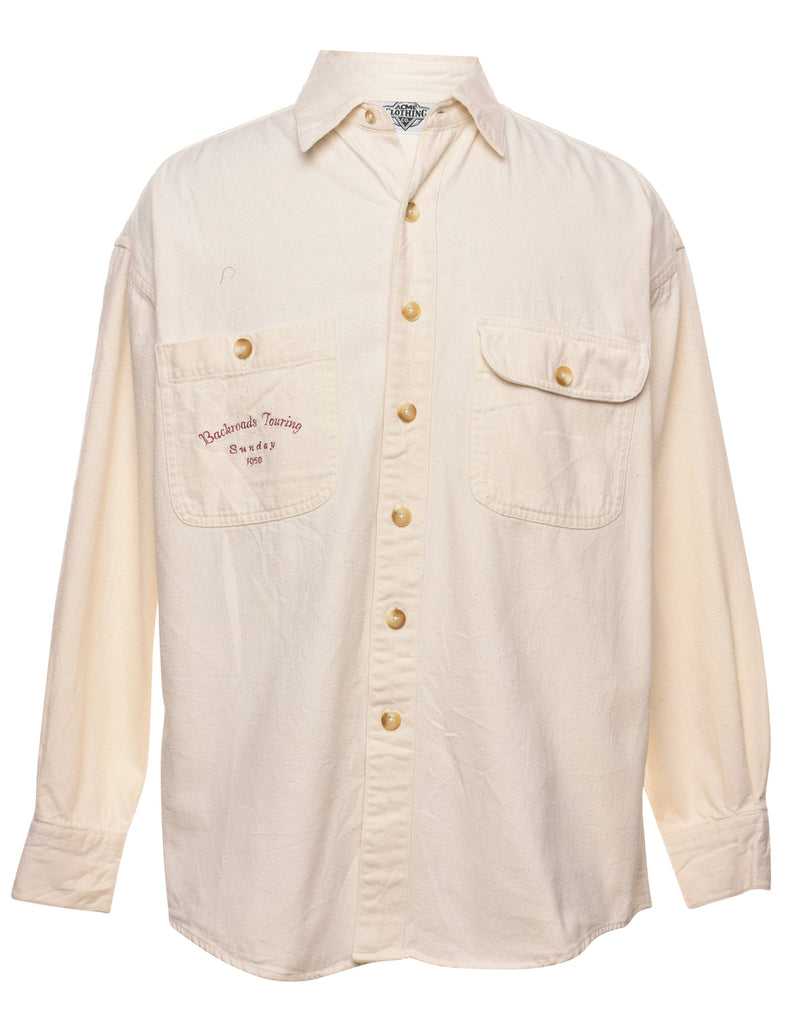 Off White Denim Shirt - M