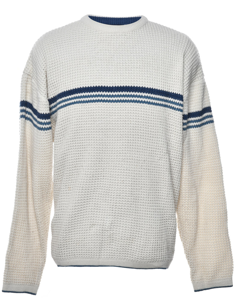 Off White Jumper - L