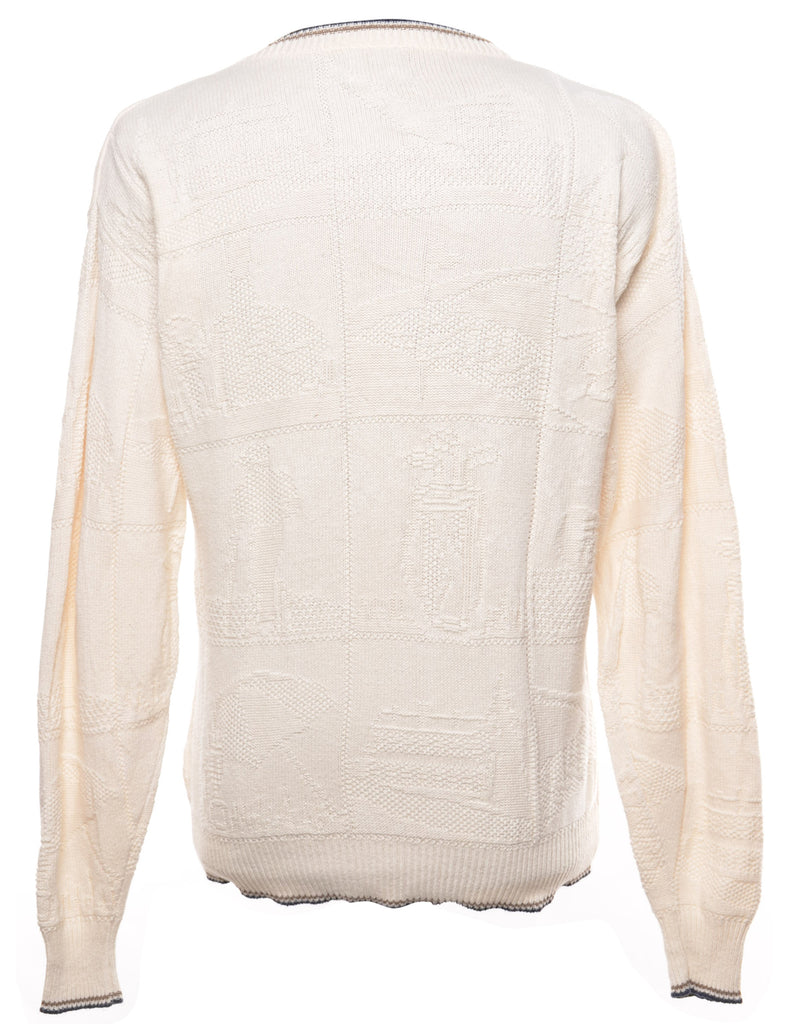 Off White Jumper - M