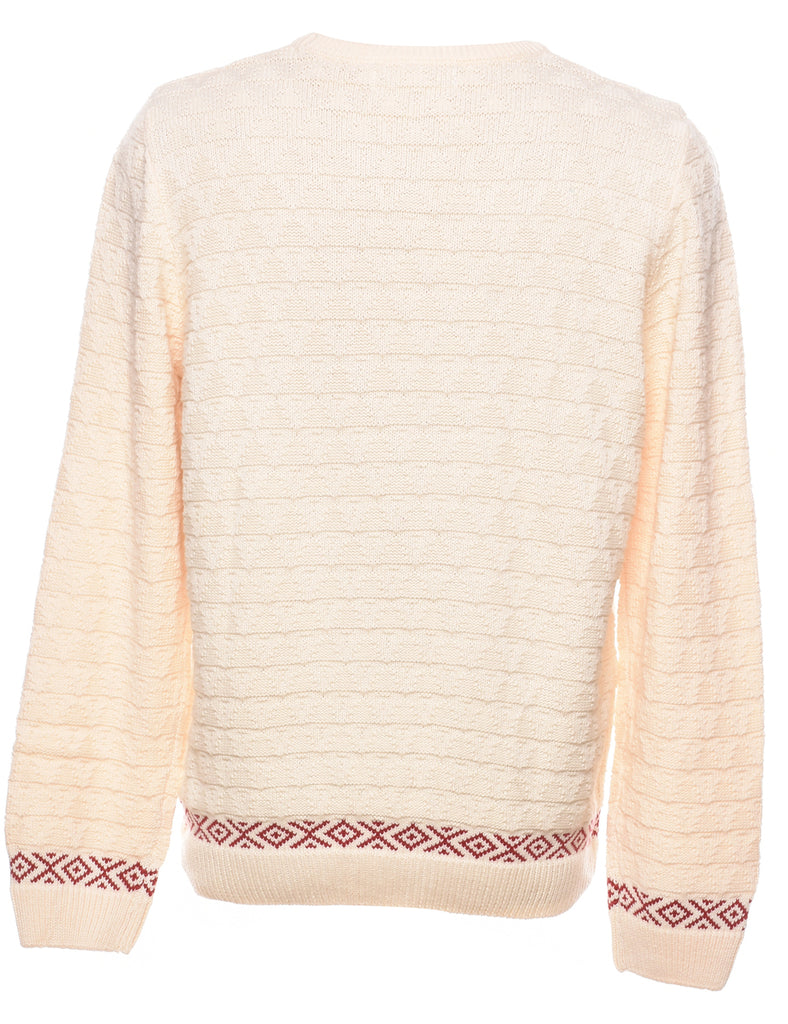 Off White Jumper - M