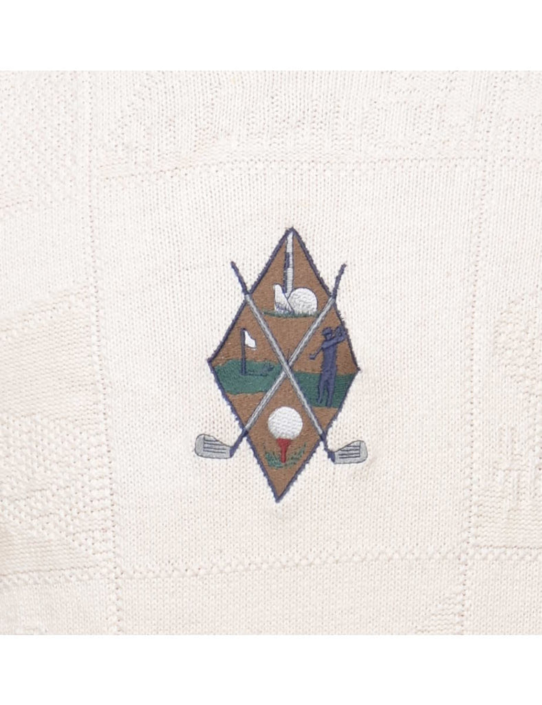 Off White Jumper - M