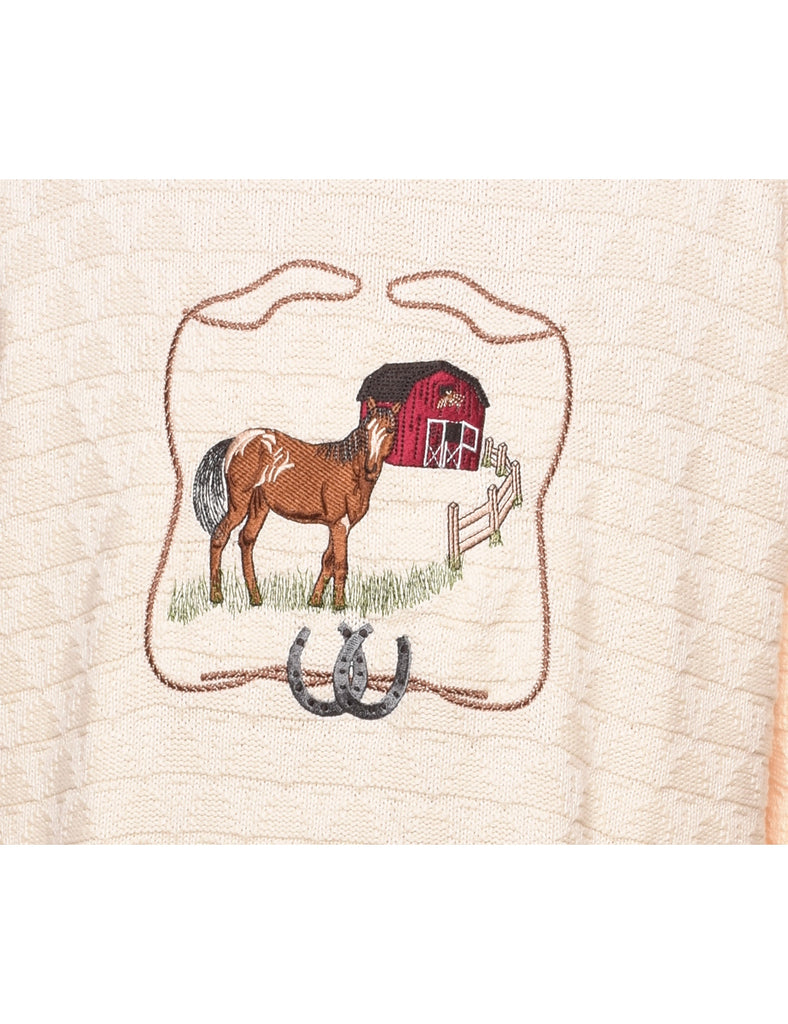 Off White Jumper - M