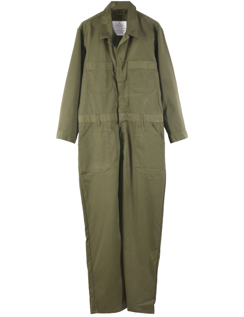 Olive Green Boiler Suit - L