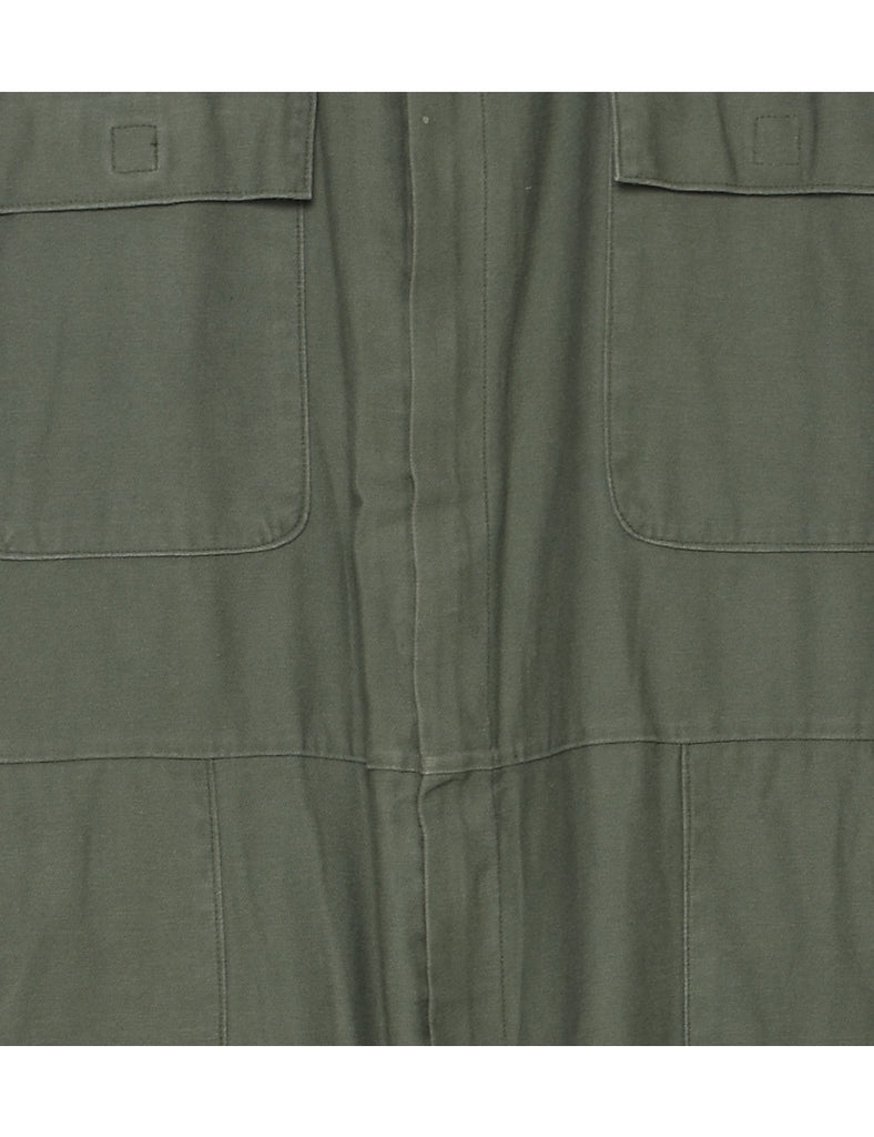 Olive Green Boiler Suit - M