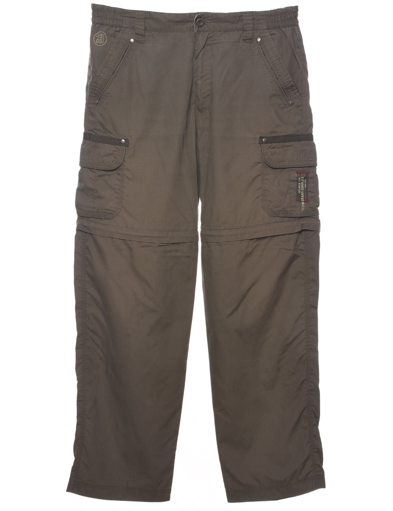 Olive Green Cargo Pants - W33 L32