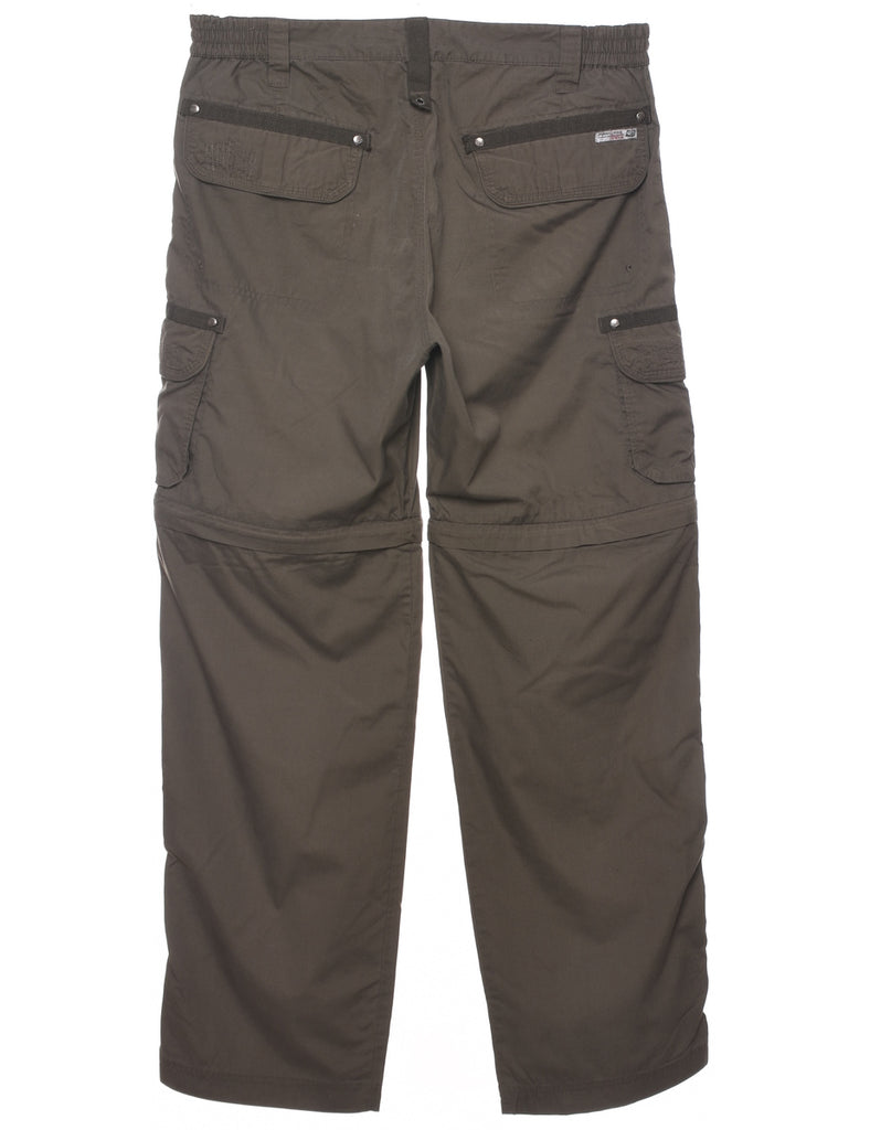 Olive Green Cargo Pants - W33 L32