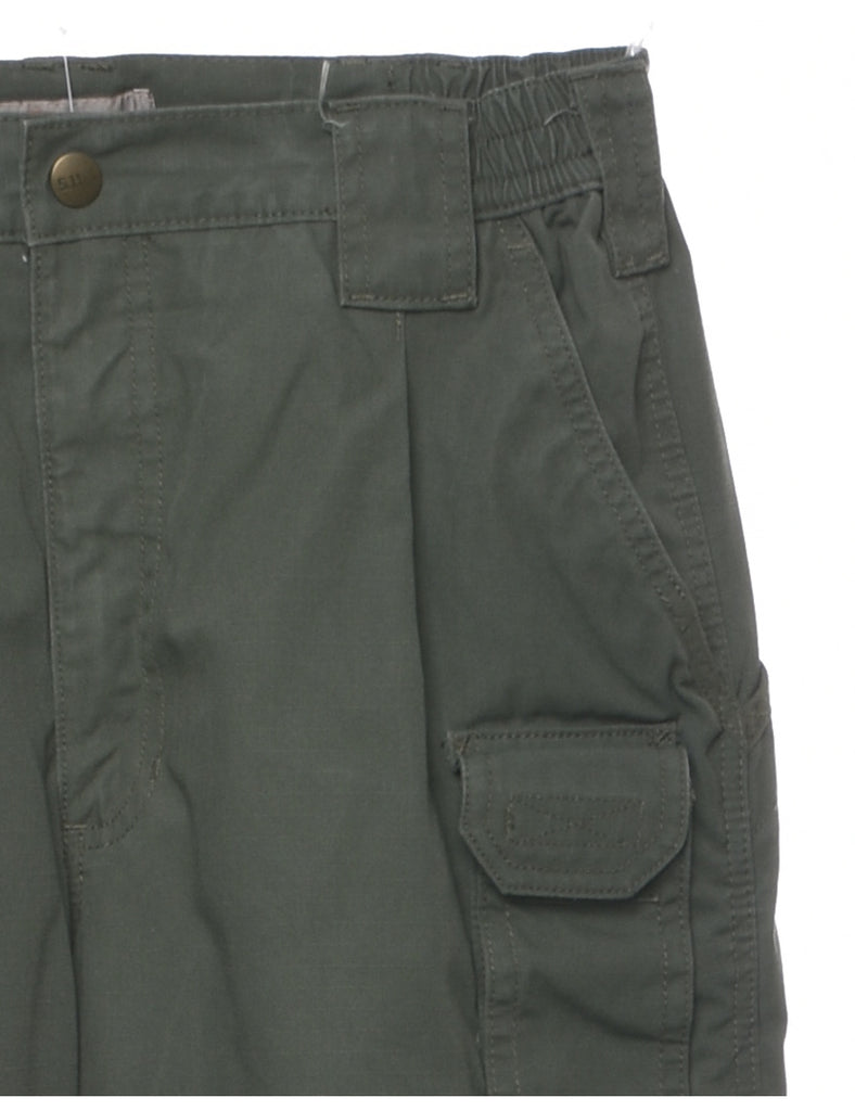 Olive Green Cargo Trousers - W32 L30
