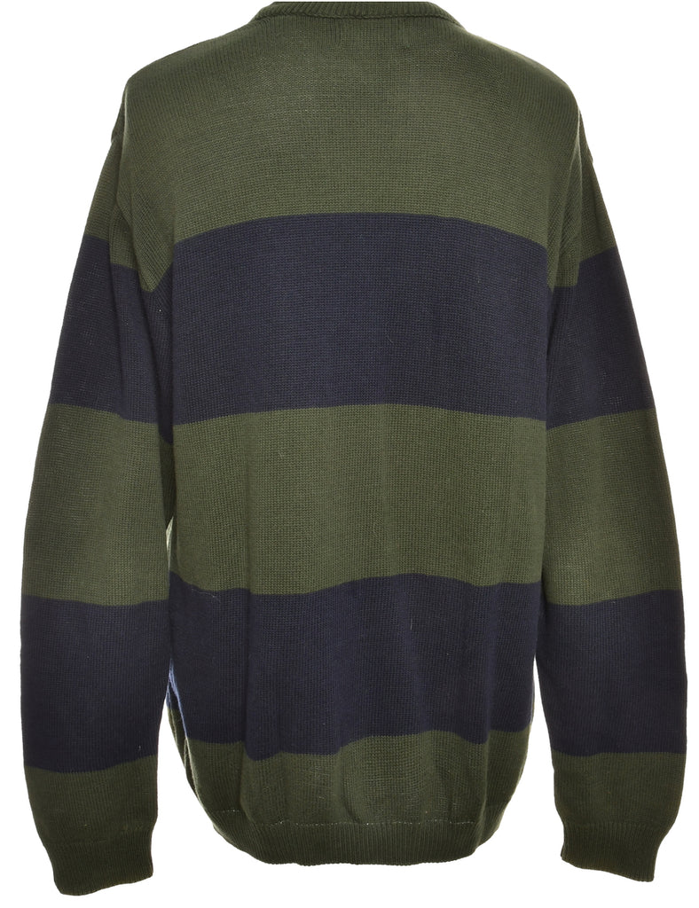 Olive Green Chaps Jumper - M
