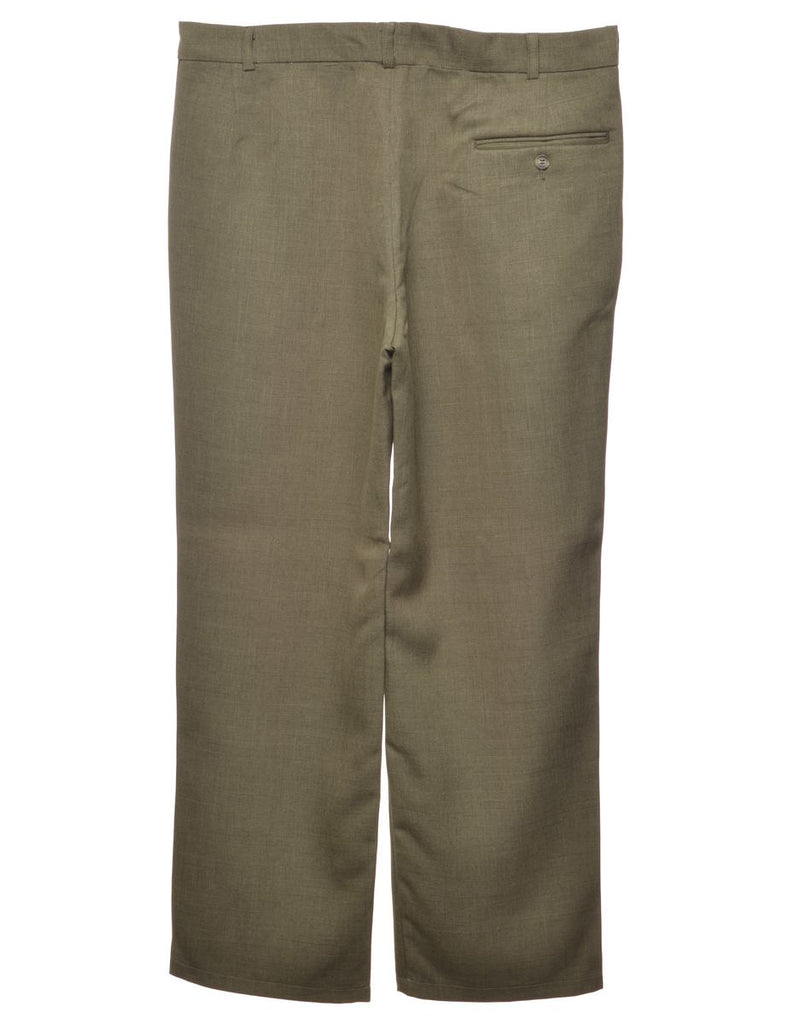 Olive Green Classic Trousers - W36 L31