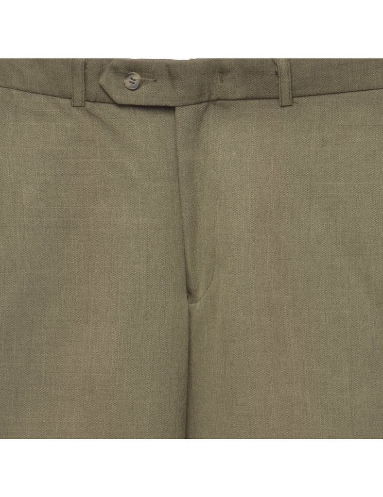 Olive Green Classic Trousers - W36 L31