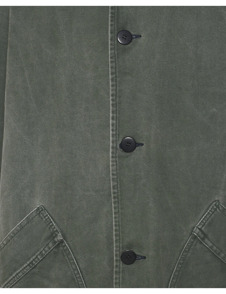 Olive Green Coat - XL