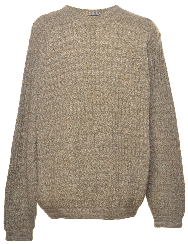 Olive Green Jumper - L