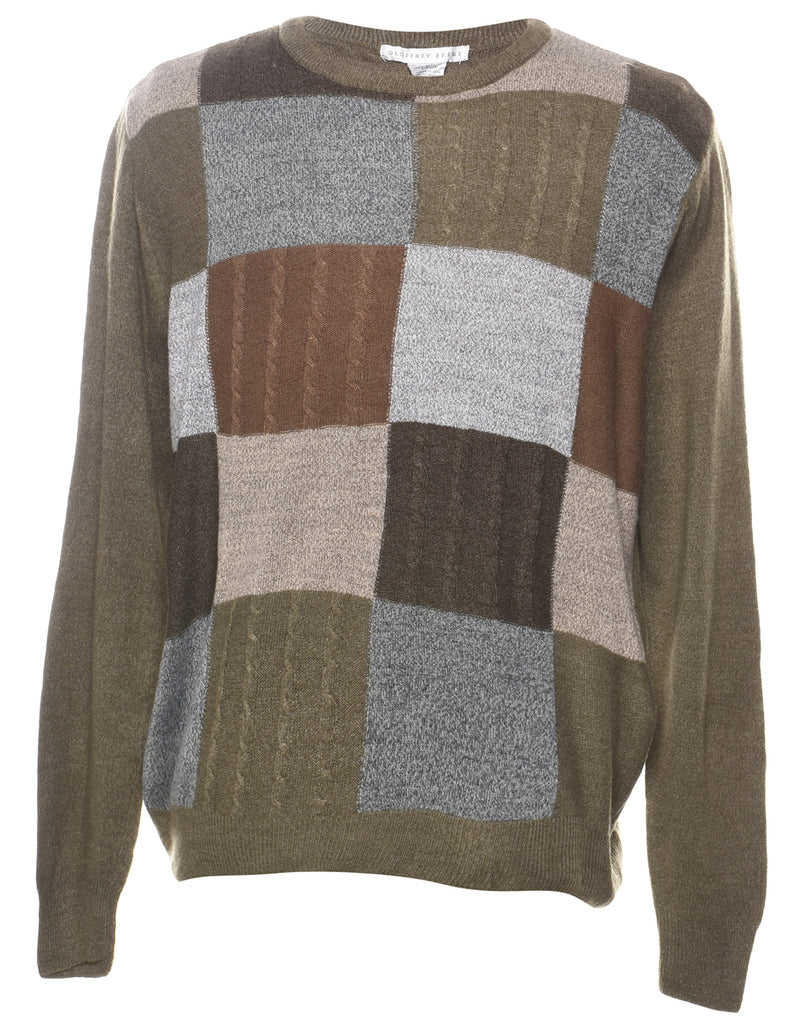 Olive Green Jumper - M