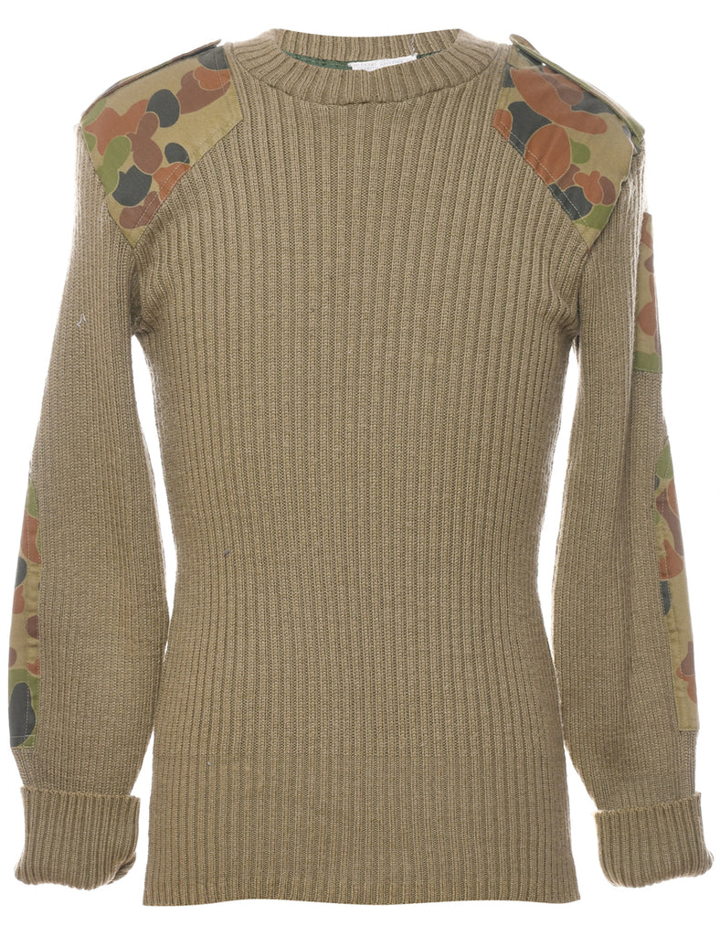 Olive Green Jumper - S