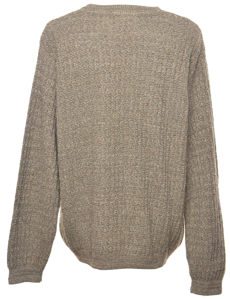 Olive Green Jumper - L