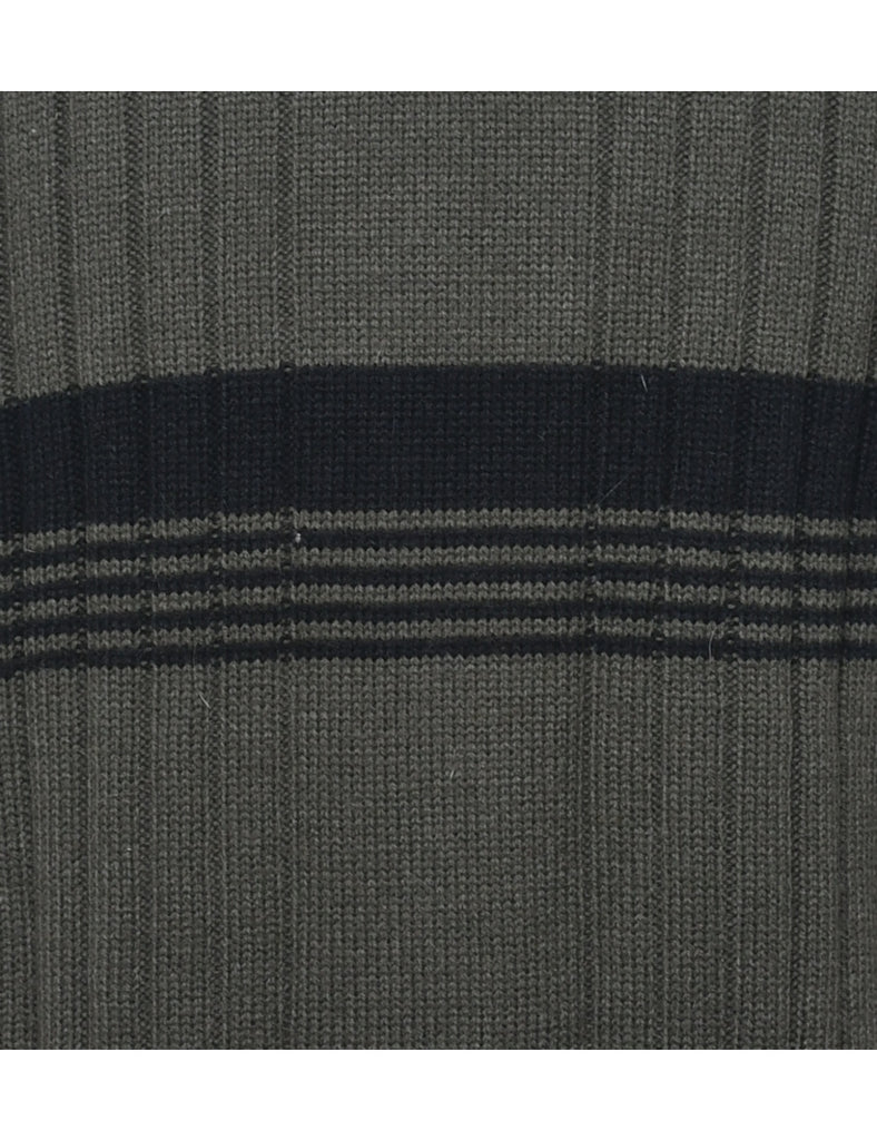Olive Green Jumper - L