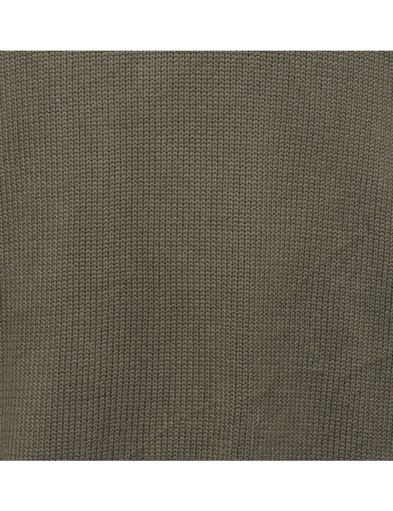 Olive Green Jumper - M