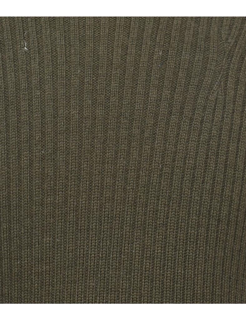 Olive Green Jumper - M