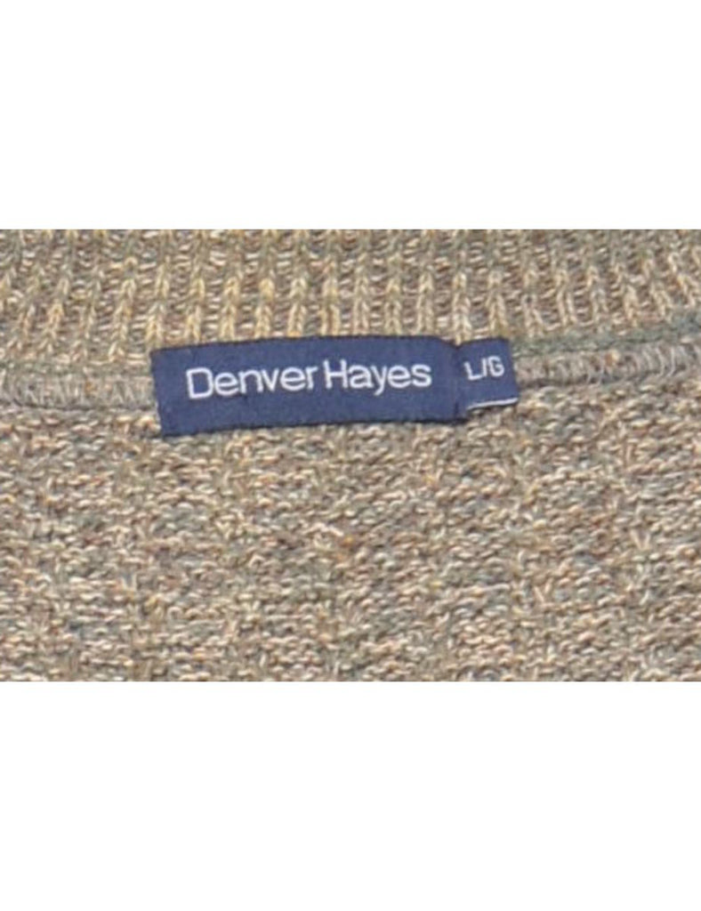 Olive Green Jumper - L