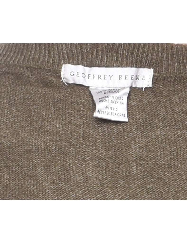 Olive Green Jumper - M