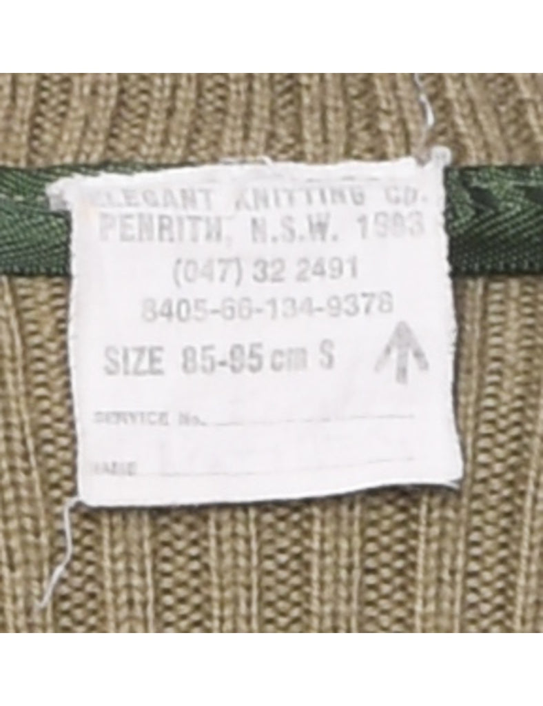 Olive Green Jumper - S