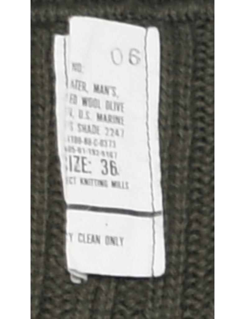 Olive Green Jumper - S