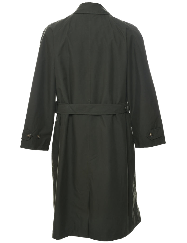 Olive Green Trench Coat - M