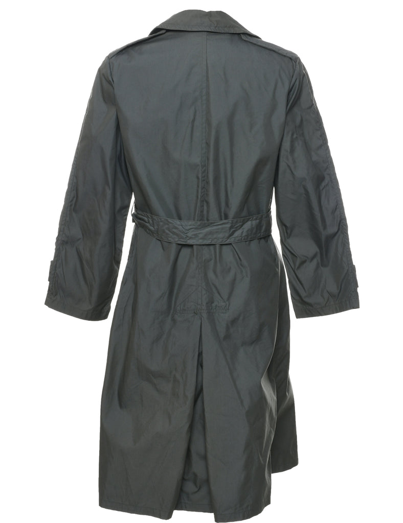 Olive Green Trench Coat - S