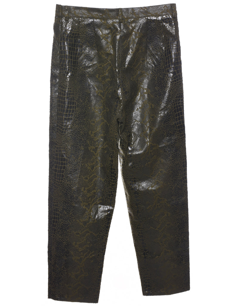 Olive Green Trousers - W34 L28