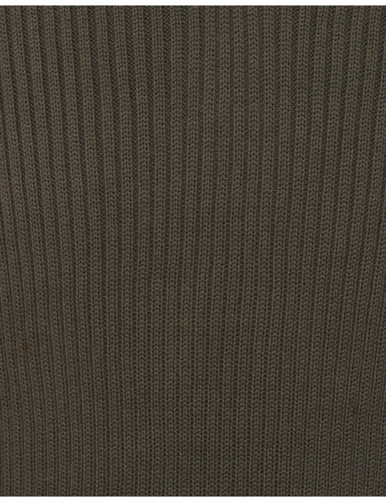 Olive Green Vest - L