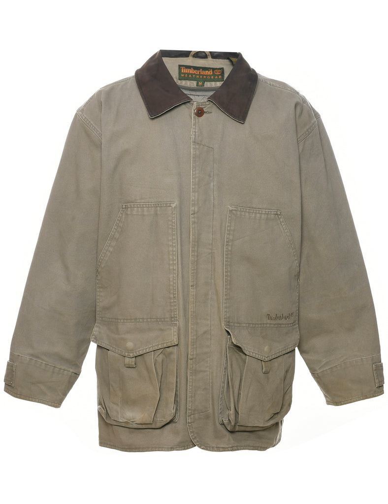 Olive Green Workwear Barn Jacket - M