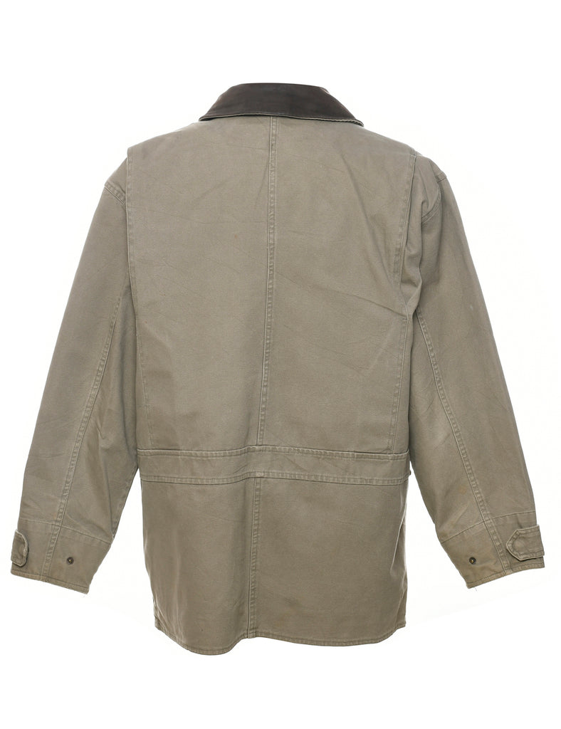 Olive Green Workwear Barn Jacket - M