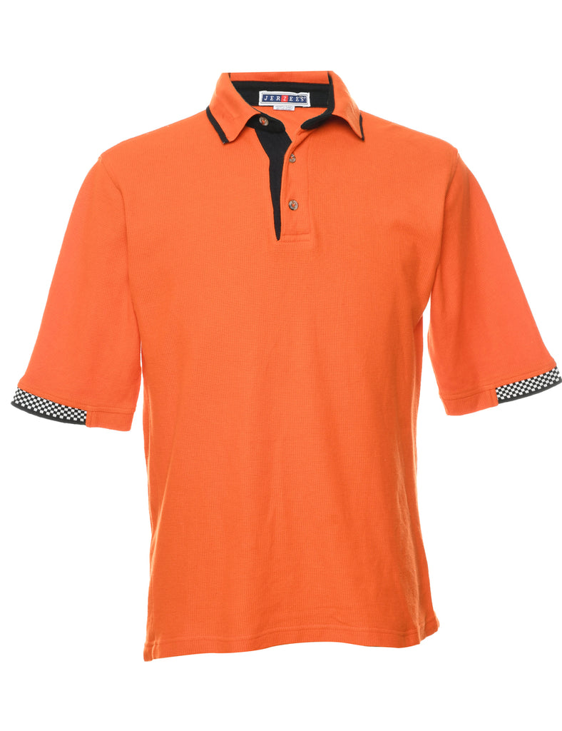 Orange Polo Shirt - S