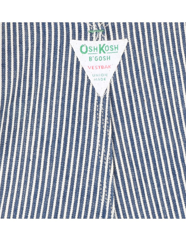 Osh Kosh Medium Wash Denim Salopettes - M