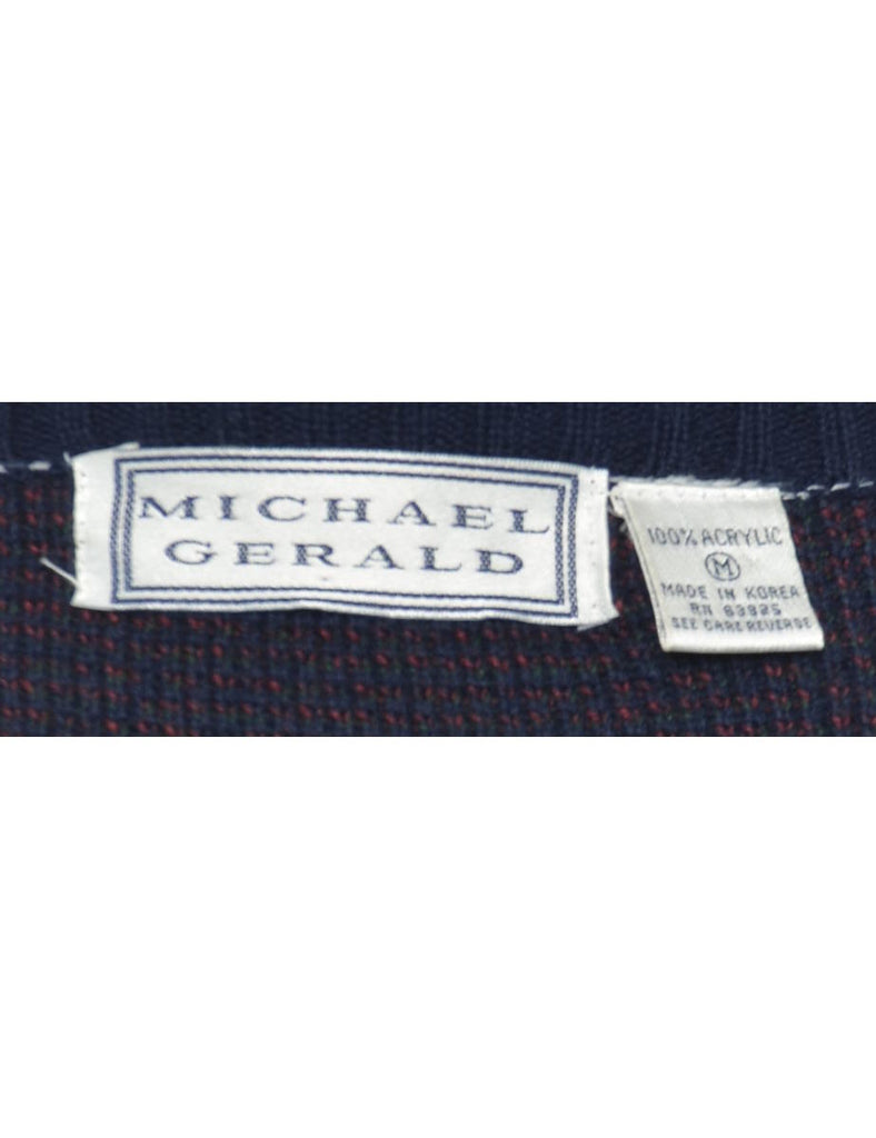 Paisley Pattern Cardigan - M