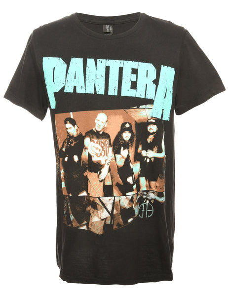 GOODフェード 00s PANTERA プロモ Tシャツ 黒 L Men's Pantera Band T-shirt Black, M | Beyond Retro