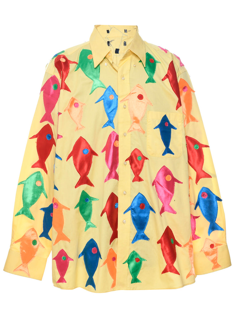 Patchwork Shirt - XL