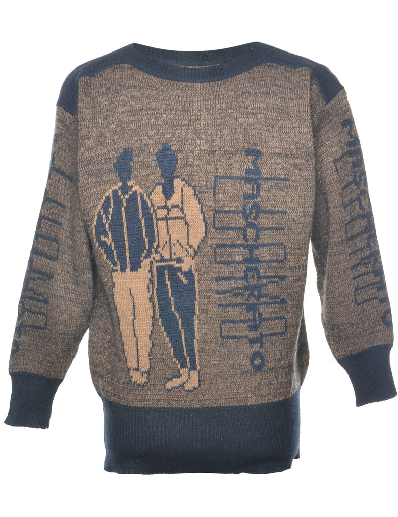 Patterned Jumper - M