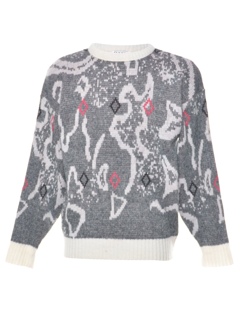 Patterned Jumper - L